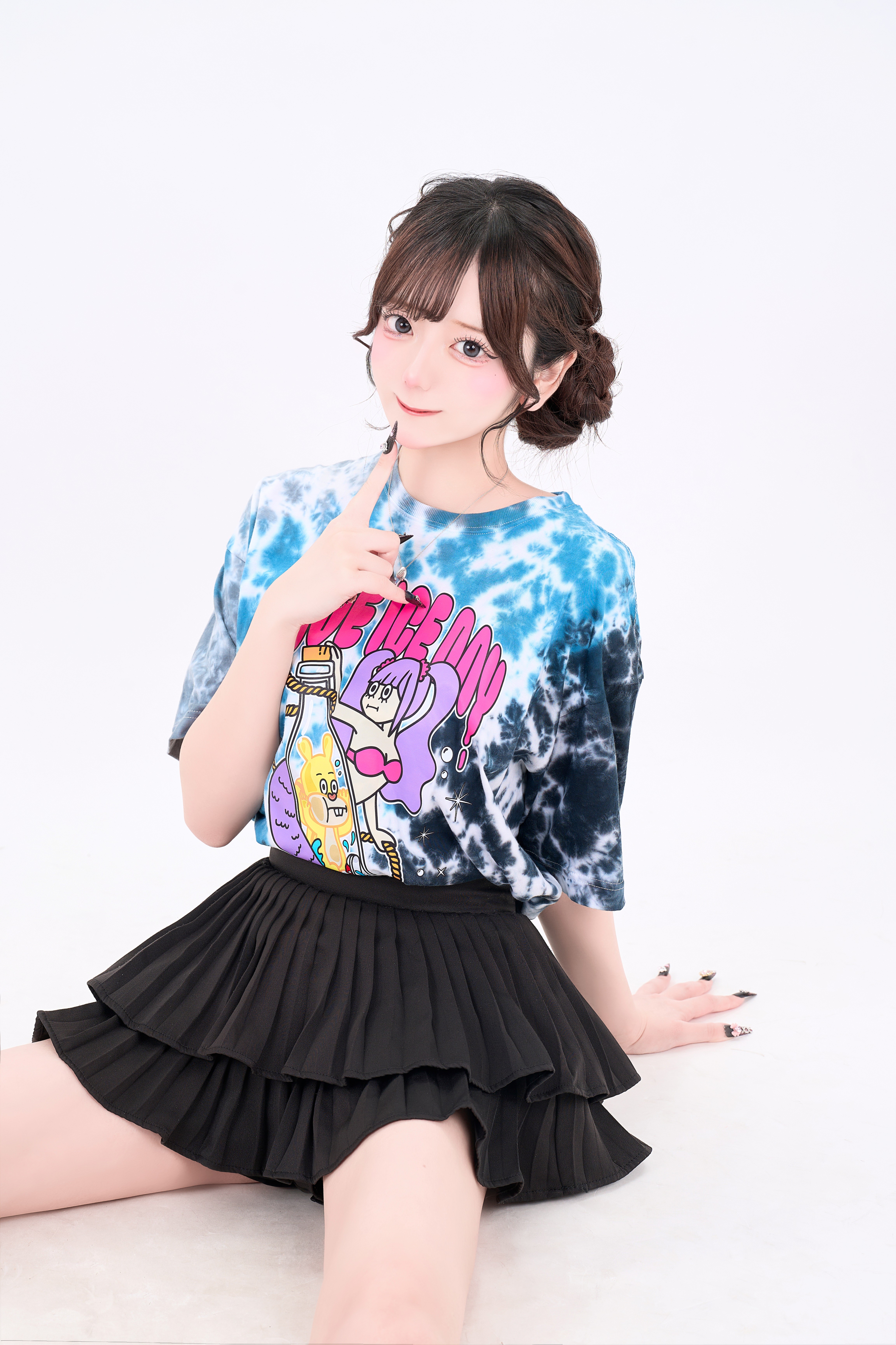 LILY'S ICECREAM x MERMAID GroupコラボTシャツ（Tie Dye / L-Size）